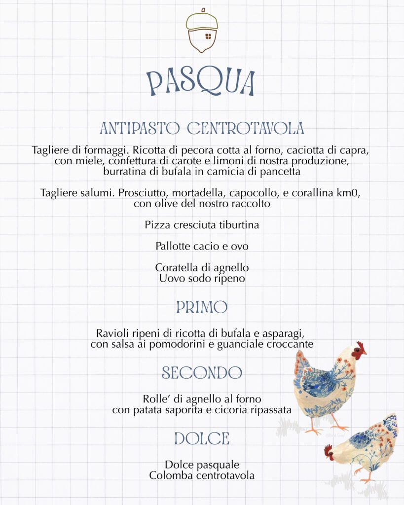 Pagina Menù